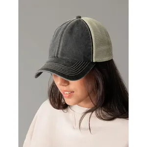 Gorra Trucker Vintage Personalizada de 6 Paneles para Artículos Promocionales - Product Image 1