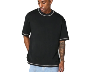 เสื้อยืดคอกลมผ้าฝ้าย100% ออกแบบได้ตามต้องการสำหรับผู้ชายเสื้อครอปไซส์ใหญ่พิเศษพิมพ์ลายสกรีน - Product Image 1