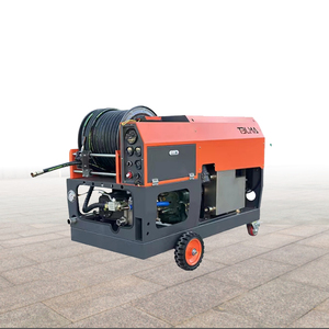 Le <span class=keywords><strong>moteur</strong></span> <span class=keywords><strong>diesel</strong></span> de nettoyage d'égout à quatre cylindres Amjet est livré en standard avec 50 mètres de tuyau avec quatre buses 2/1 - Product Image 5