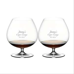 Copas de Vino de Cristal Soplado a Mano, Copas de Coñac de Cristal Grabadas Personalizadas para Sherry, Whisky, Licor, Estilo Vintage, Capacidad de 31.2 oz - Product Image 1