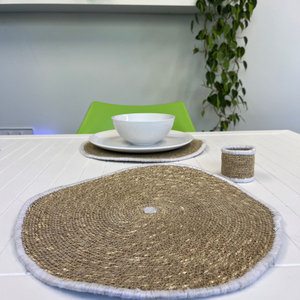 Juego de servilleteros de barro hechos a mano, Decoración de mesa rústica, accesorio de comedor único, Idea de regalo - Product Image 3