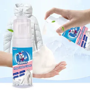 15 Years Manufacturer Wholesale Laundry Down Jacket Dry Detergent Disposable Foam Cleaning Spray Clothes Destain Foam Cleaner