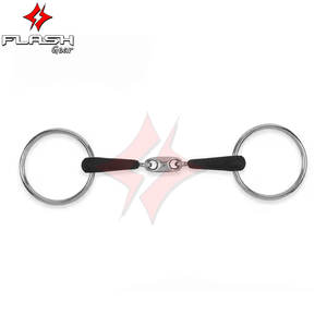 Équipement équestre sur mesure mèche d'équitation en acier inoxydable avec culotte à anneau lâche mèche de course de chevaux de vente chaude - Product Image 5