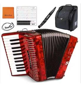2 Bass Entry Level <b>Piano</b> AccordionS New 1303-RED available <b>for</b> <b>sales</b> - Product Image 1