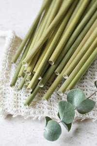 Pajitas de hierba hechas a mano de Vietnam Eco-Friendly Sustainable Choice - Product Image 5