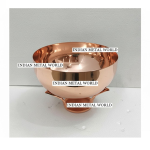 Bol à chocolat en métal finition or de luxe, forme élégante de fleur, bol de service décoratif, décoration moderne pour la maison, bol à chocolat en aluminium - Product Image 5