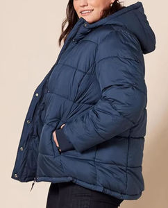 Vestes d'hiver matelassées pour femmes, vente chaude, fermeture éclair unie, tricotées, respirantes, imperméables, coupe-vent, haute qualité, mode, confortables - Product Image 5