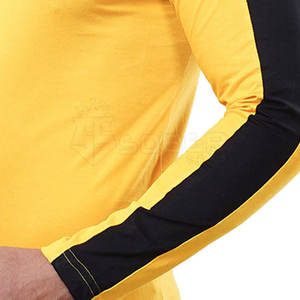 เสื้อยืดแขนยาวผู้ชาย ผ้าฝ้ายถักผสมใยไผ่ ระบายอากาศ แห้งเร็ว สีตามสั่ง บริการ OEM ปี 2023 - Product Image 5