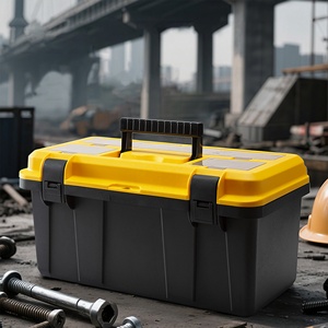 Realida nhiệm vụ nặng nề nhựa lưu trữ hộp công cụ phần cứng lưu trữ hộp nhựa vuông với nắp - Product Image 3