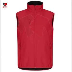 Gilet souple unisexe coupe-vent, résistant à l'eau, sans manches, pour les activités quotidiennes. - Product Image 5