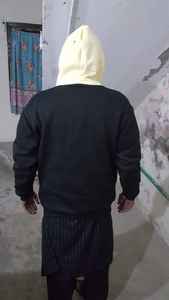 Streetwear personnalisé 100% sweat à capuche en coton de haute qualité lourd 400 420 450 500 600 Gsm pull court surdimensionné à capuche pour hommes - Product Image 4