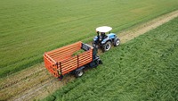 Récolteuse d'herbe Sayginlar de haute qualité, machine de transport agricole, état neuf, utilisation facile, pompe à moteur turque, roulement.