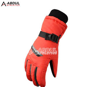 Gants de ski d'extérieur pour hommes, imperméables, coupe-vent, thermiques, pour l'hiver, logo OEM - Product Image 2