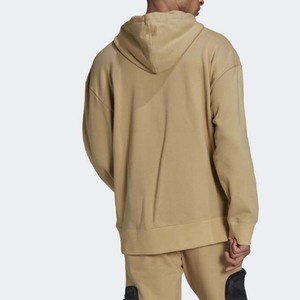 Sweat à capuche en coton pour hommes, vêtement de gymnastique de bonne qualité, meilleur vente, logo personnalisé brodé, poche latérale, fermeture éclair - Product Image 2