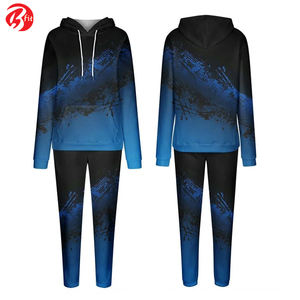 Nouveau design Impression par sublimation Survêtements 100% coton pour homme à prix raisonnable Survêtements imprimés pour homme - Product Image 4