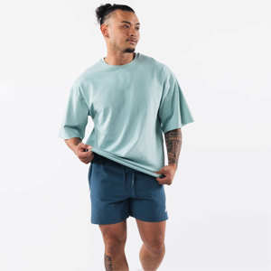 Vente en gros T-shirt oversize en coton pour hommes Fabricants de vêtements Impression personnalisée Graphique Streetwear T-shirts pour hommes pour hommes - Product Image 1