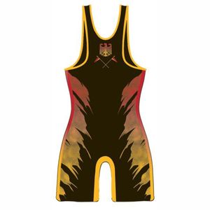 Singlet de Lucha Libre Deportiva Brillante con Sublimación Personalizada, Diseño Personalizado, Ligero, Compresión Ajustada, Tejido Elástico y Duradero - Product Image 6