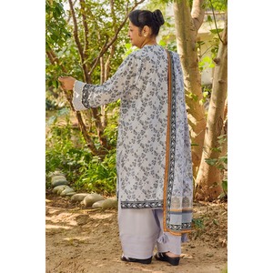 Conjunto de Traje de 3 Piezas Estampado para Mujer con Dupatta CL-62115 Modelo A - Product Image 5