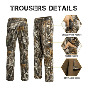 AQTQ <b>Clothing</b> Manufacturers Wholesale Winter Outdoor Camping Wear Orange Camo Pants and <b>Mens</b> Tactical Uniform Camouflage - Product Image 4