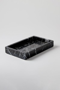 Modern <b>Marble</b> <b>Tray</b> Ideal For Contemporary Home Decor Table Centerpiece And Elegant Serving Presentation - Product Image 2