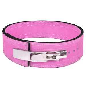 Leather Suede Lever Buckle Powerlifting <b>Belt</b> for Gym Strong Back Support Squat Deadlift Training <b>Belt</b> Bulk Wholesale Custom - Product Image 6