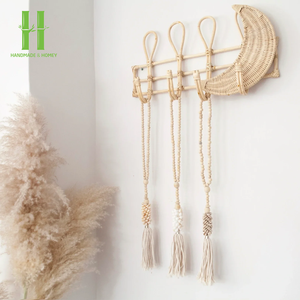 Percha Moderna para Ropa de Bebé, Hecha a Mano, Ecológica, Duradera, de Ratán, para Decoración de Dormitorio Infantil, Procedente de Vietnam - Product Image 3