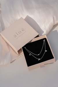 Chất Lượng Cao Tùy Chỉnh Tên Thương Hiệu Thực hiện Đồ Trang Sức Sang Trọng Hộp Thanh Lịch Cứng Nhắc Giấy Hộp Quà Tặng Nhung Miếng Bọt Biển Chèn Dập Nổi Matt - Product Image 3