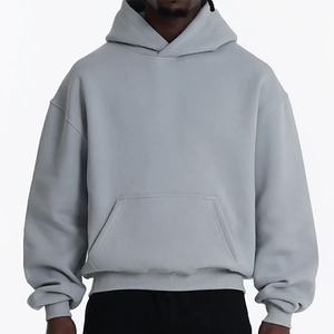 เสื้อฮู้ดแบบสวมหัวเสื้อฮู้ดผ้าฝ้าย100% ออกแบบได้ตามต้องการบริการ OEM - Product Image 1