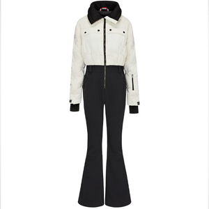 Fabricación personalizada al aire libre de invierno ropa de nieve impermeable a prueba de viento mono general traje de esquí para mujeres - Product Image 1