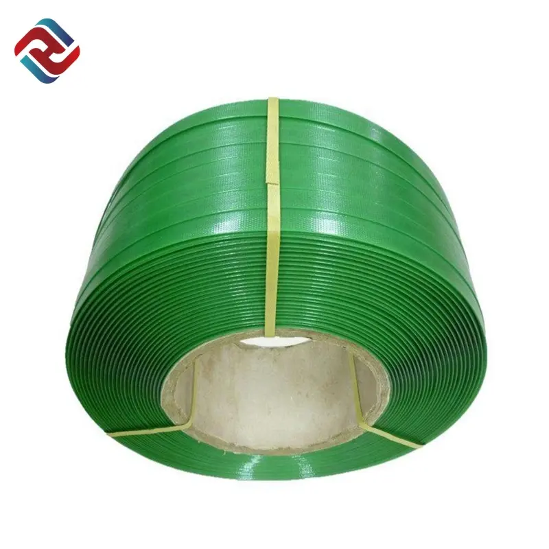 العلامة التجارية Fanghua بيع من المصنع مباشرة حزام الحزام الأخضر من البولي إيثيلين لتغليف الأشرطة
