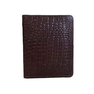 Compact Slim Thin Credit Card PU Leather Wallet Men PU Men's Vertical Wallet Waterproof Long Fashion Zipper Wallets for Men