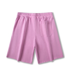 กางเกงวิ่งขาสั้นผู้ชายผ้าคอตตอนแห้งเร็วแบบลำลองมีกระเป๋าชุดออกกำลังกายกางเกงขาสั้นโพลีเอสเตอร์ - Product Image 4