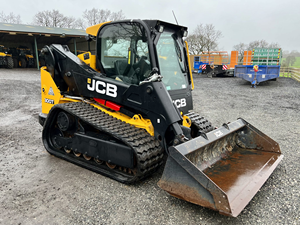 JCB 2TS-7T 300T Compact Track Skid Steer with Eco MAX Engine <b>Side</b> Entry Cab and Bucket Built for Power Durability and Heavy Job - Product Image 6
