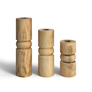 Wooden <b>Candle</b> Holder Durable Quality and Easy to Clean <b>Candle</b> Stand Living Room <b>Set</b> Creative Design Best Selling - Product Image 6