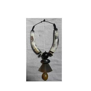 Collier authentique en corne de buffle écologique, fait à la main, motif animal 3D, bijoux personnalisés, cadeau idéal pour elle, de f s I - Product Image 4