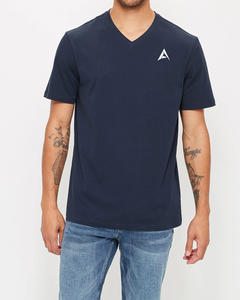 Camisetas de calidad premium para hombre 100% algodón suave utilizado con bordado de logotipo personalizado e impresión digital pedidos al por mayor disponibles - Product Image 1