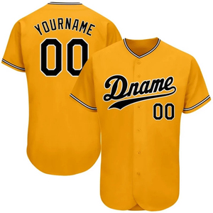 เสื้อเบสบอลซอฟต์บอลผู้ชายสั่งทำขายส่ง พิมพ์ลายได้ นุ่ม สบาย 100% โพลีเอสเตอร์ คอวี แห้งเร็ว ระบายอากาศได้ดี สำหรับเล่นกีฬา - Product Image 4