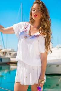 Vestido Midi de Verano 2026 para Mujer, Personalizable, de Gasa, Mini Vestido Floral Tejido, Precio Razonable, Informal, Lavable, Moda Femenina - Product Image 2