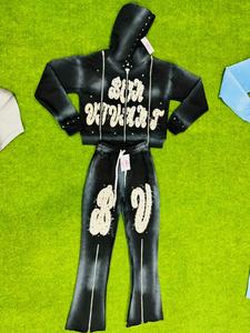 Chándales Casuales Estampados para Hombre, Corte Regular, Transpirables, de Secado Rápido, 100% Algodón, con Capucha, para Invierno - Product Image 2
