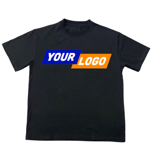 Custom Logo T <b>Shirt</b> <b>Black</b> Short Sleeve Personalized Print Polyester Sportswear Quick Dry Team Uniform - Product Image 1