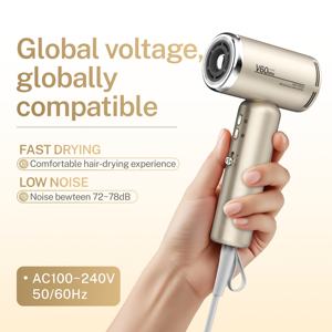 Sèche-cheveux miniature de luxe Binwang V60, haute vitesse, portable, 1200W, tension universelle, ionique, avec diffuseur, coffret cadeau, 4 couleurs - Product Image 3