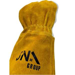 Gants de soudage TIG en cuir de haute qualité Gants de travail de sécurité Pakistan Usine Fournisseur Gants de soudage industriels - Product Image 5