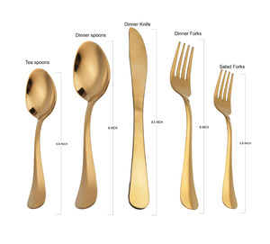 Mejor estilo moderno juego de cubiertos cena cuchillo cuchara Tenedor de acero inoxidable hogar cocina restaurante vajilla boda evento decoración 2024 - Product Image 3