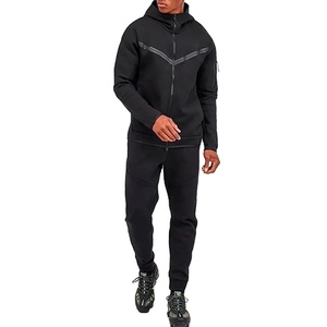 High Quality Summer Autumn Sportswear Tracksuits Pullover Baggy Oversized Jogging Tracksuits Blank <b>Jogger</b> Tracksuits 2027 - Product Image 1