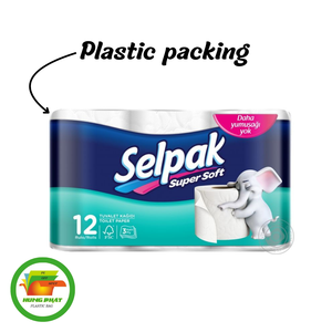 Sacs d'emballage en plastique pour papier toilette OEM |   Matériau PE CPP |   Fournisseur d'emballages au Vietnam - Product Image 2