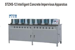 STZHS-12 appareil imperméable Intelligent pour béton, adapté pour tester l'imperméabilité et la perméabilité à l'air du béton - Product Image 3