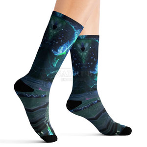 Precio al por mayor Nueva llegada Sublimación Calcetines Venta caliente Ligero Personalizado Hombres Sublimación Calcetines - Product Image 4