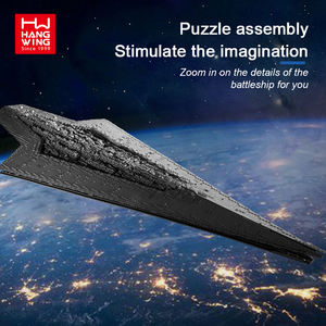 HW से 7588PCS उपकरण ईंटें वयस्कों युद्धपोत अंतरिक्ष विज्ञान फिक्शन जहाज ग्रहों विनाशक मॉडल बिल्डिंग ब्लॉक्स सेट नई बच्चों के खिलौने - Product Image 4