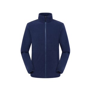 Chaqueta de forro polar micro para hombre recién llegada deportes de invierno al aire libre cálido a prueba de viento con puño elástico y cuello alto - Product Image 2