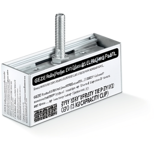 GEZE Rollan/Perlan EV1 Glass Clamping Plate up to 80kg Capacity <b>Clip</b> - Product Image 3
